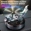 Unscented DIY Perfume Helicopter Solar Car Air Fresheners Rotating Decorations Ornaments Dashboard Fragrance Aroma Diffuser Men