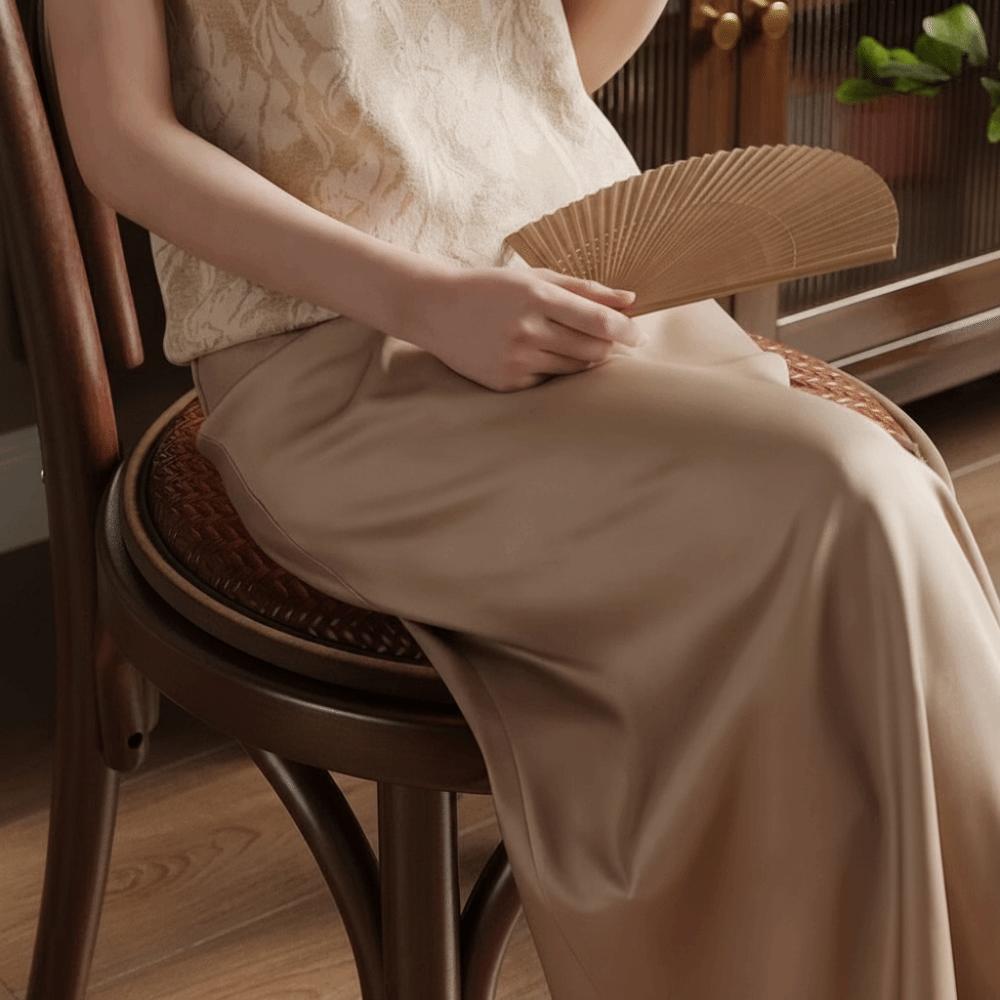 Woven Texture Tatami Floor Cushion Soft Meditation Mat Durable Floor Chair Cushion  Tea Room
