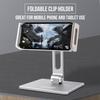 MT135 For Phone/Tablet Foldable Desktop Stand Lazy Holder 180° Adjustable Aluminum Alloy