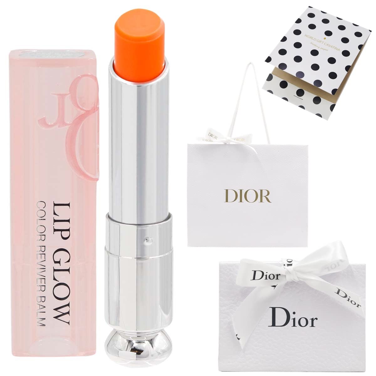 Dior Addict Lip Glow Тинт для губ [В подарочной упаковке] (Без персонализации, 004/Коралловый)