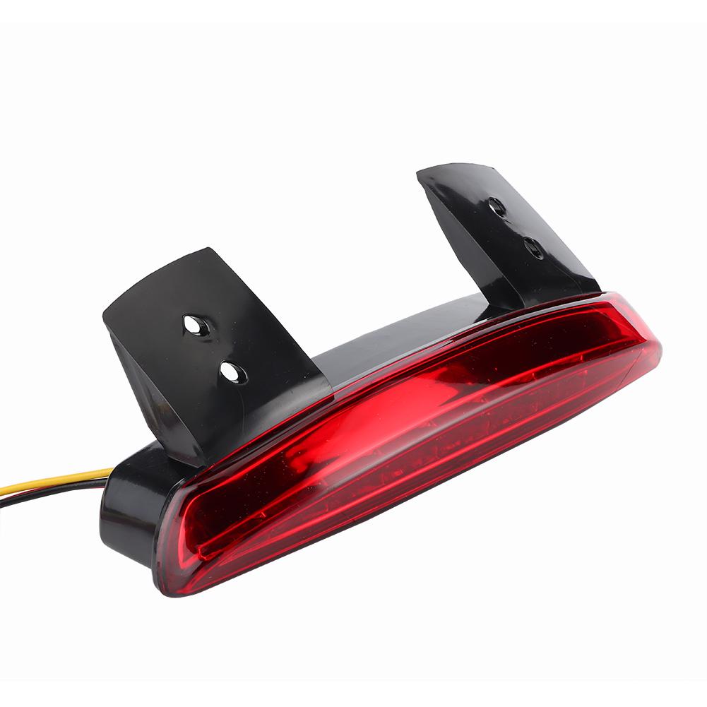 Motorcycle Tail Light Fender Edge Brake LED Lamp Fit for Touring XL 883 1200