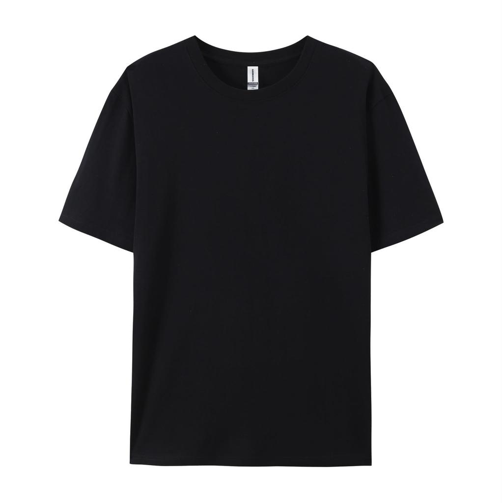 Women's Summer Breathable Plus Size Solid Colour Round Neck Bottom Casual Sports T-Shirt