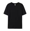 Women's Summer Breathable Plus Size Solid Colour Round Neck Bottom Casual Sports T-Shirt
