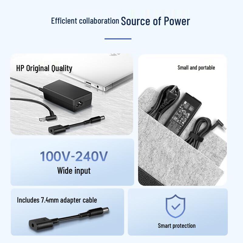 HP 90W Laptop Power Adapter Charger