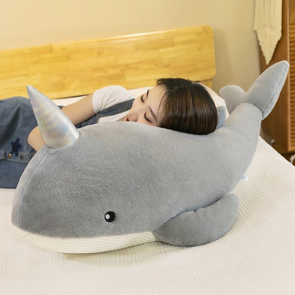 Decorate Whale Shark Stuffed Toys Whale Pillow Cushion Stuffed Animal Doll Giant Whale Plush Toy