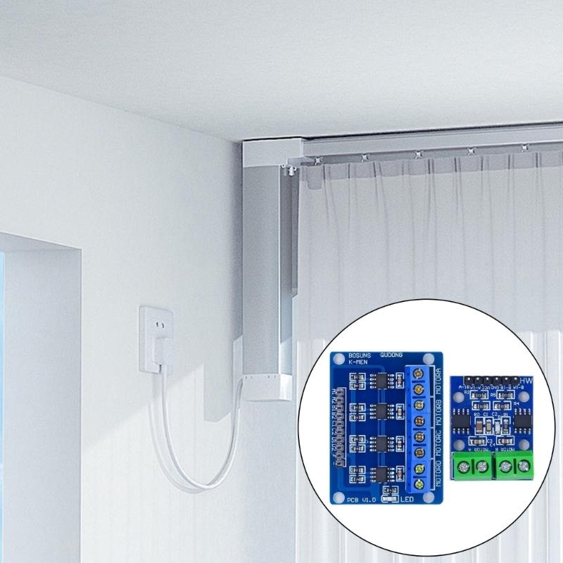 Versatility L9110S Motor Driver Board Support 2.512V Control DCMotors Simple Pin Control Achieve Complex Motion Control