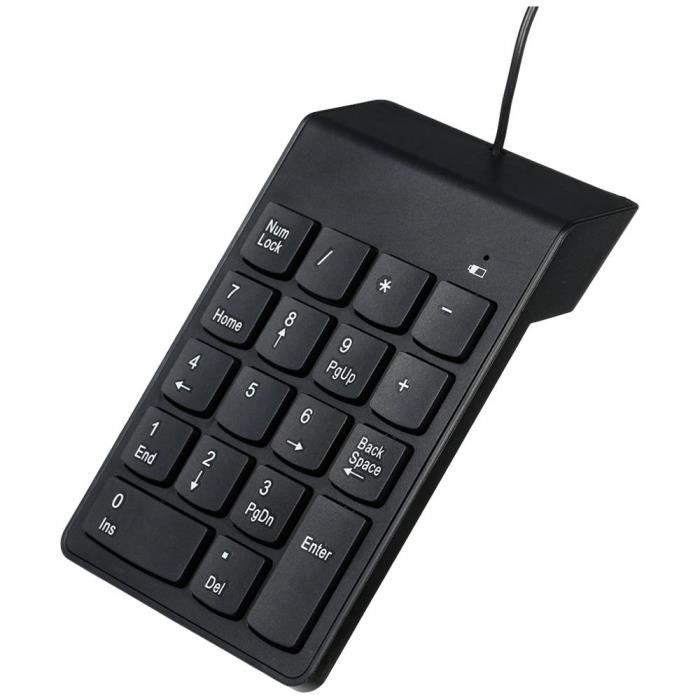 Pavé Numérique - Gembird - NumPad - Filaire - Noir - Accessoire Pour Ordinateur Portable