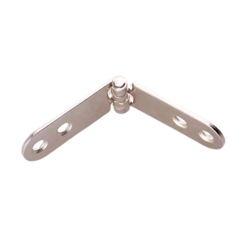 Upgraded Round Foldable Hinges Simple Install Foldable Hinges Furniture Hinges Hardware Hinge 10/20pcs for Furniture