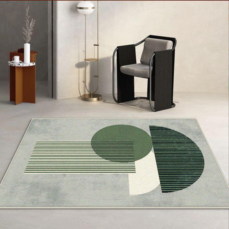Nordic Geometric Large Carpets Living Room Modern Decoration Bedroom Bedside Fluffy Soft Rug Bedroom Non-slip Washable Mat Floor