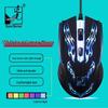 Luminous USB Wired Gaming Mouse 139 – Seven-Color Backlit for Office & Gaming