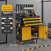 Compact Mobile Tool Cart: Multifunctional Storage Cabinet & Trolley for Workshop