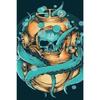 Vintage Tin Sign Diver Submarine Nautical Metal Poster Wall Art Decor For Home Bar Office