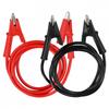 2x Clips Electrical Test Leads Set 15A-Jumper Wires With Copper Clips