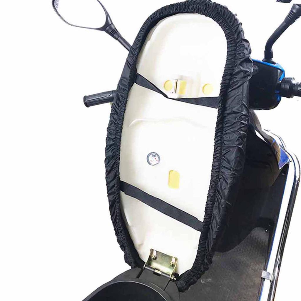 Universal Motorcycle Sunscreen Seat Cover Cap Waterproof & Dustproof Scooter Cushion Cover Seat Scooter Sun Pad