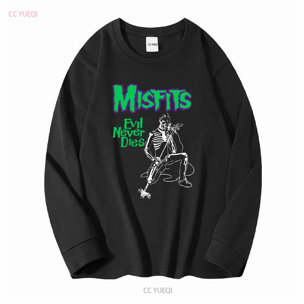 Vintage 80s MISFITS Evil Never Dies T Shirt Legacy of Brutality 1980s Danzig Punk Horror Goth Screen Stars Tag Vintage Washed