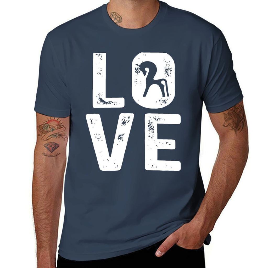 For the Love of Horses TShirt Minimal Art Print TShirt