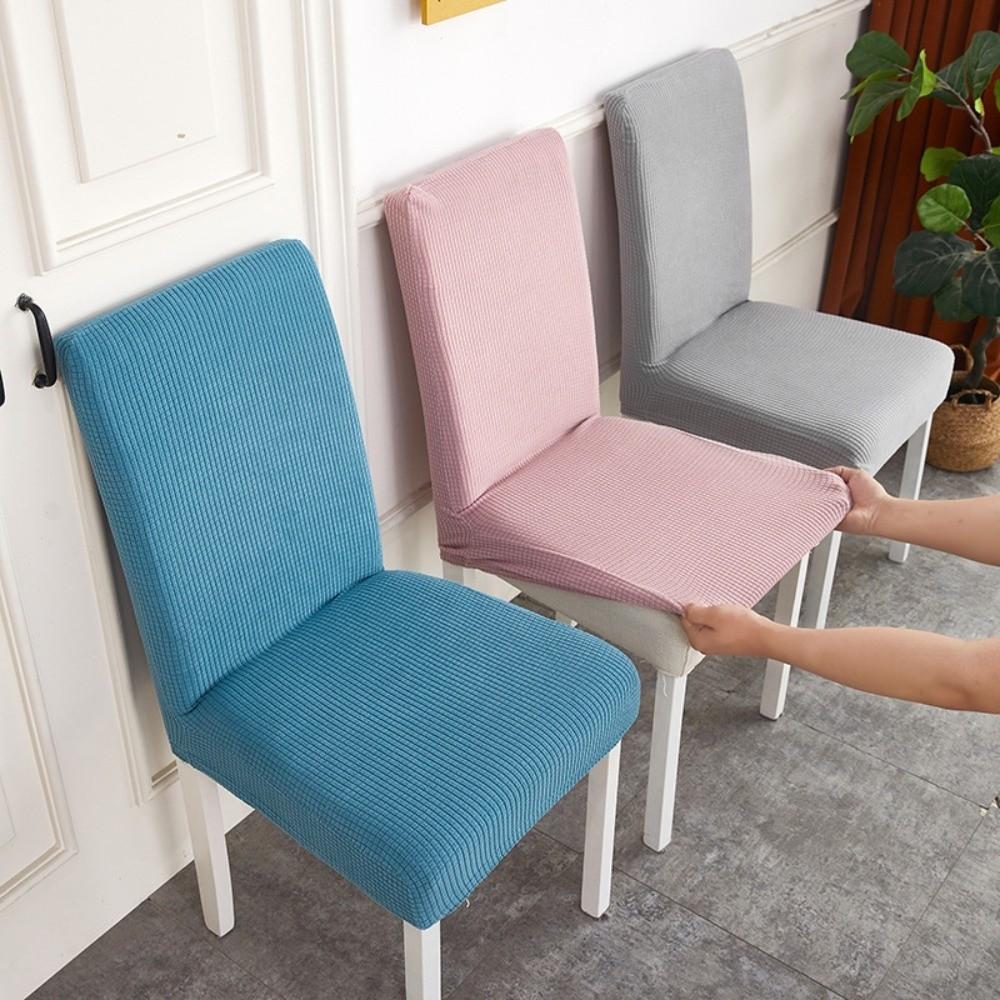 Thickened Seat Cover High Elastic Stool Cover Chair Accessories Dining Chair Cover Wedding Banquet