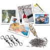 Goture 200 pz Girella a moschettone da pesca 16kg-46kg Acciaio Inossidabile Amo da pesca Girella a barilotto Attrezzatura da pesca Connettore per lenza
