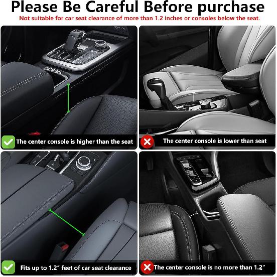 1 Pack Car Seat Gap Filler Organizer, Car Seat Organizer, Seat Gap Storage Box With Cup Holders For Drink, Car Leather Cup Holder Gap Bag Front Seat