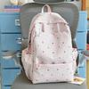 Schoolbag New Student Backpack, Gentle Style, Starry Sky Print Double Shoulder Bag, Sweet and Cute Backpack, High-appearance Casual Bag