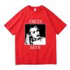 Freya Skye Vintage Halftone Porträt Grafik Unisex Schweres Übergroßes Streetwear Schwarzes T-Shirt für Musik & Popkultur-Liebhaber