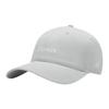 Skechers Basic Sports Series Retro Logo Design Casual Versatile Cotton Baseball Cap Unisex hats Moon-Gray L226U060-00MV