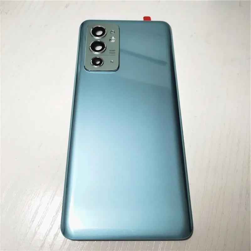 Glas-Rückseite für OnePlus 9RT 5G Akkuabdeckung Gehäusegehäuse-Ersatz mit Kameralinse