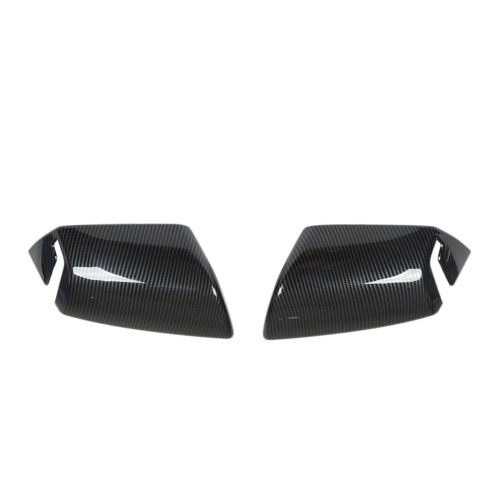 2 pezzi Copertura Specchietto Laterale Colore Fibra di Carbonio Calotta Specchietto Retrovisore Sostituzione per Kia Niro EV SG2