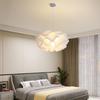 Modern Nordic Chandelier: Creative Warm Lighting for Living Room, Restaurant, Master Bedroom, and Children's Room
