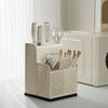 Integrated Chopstick Barrel Beige Tableware Storage Rack Flatware Drainer Storage Box  for Kitchen