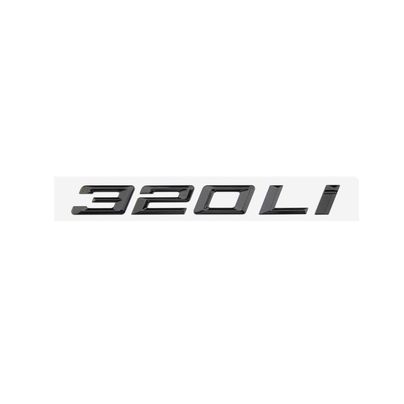 BMW Rear Emblem M Lettering Modification for 330i, 325li, 430i, 530i, 540li