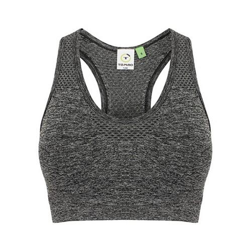 Tombo Womens/Ladies Seamless Crop Top
