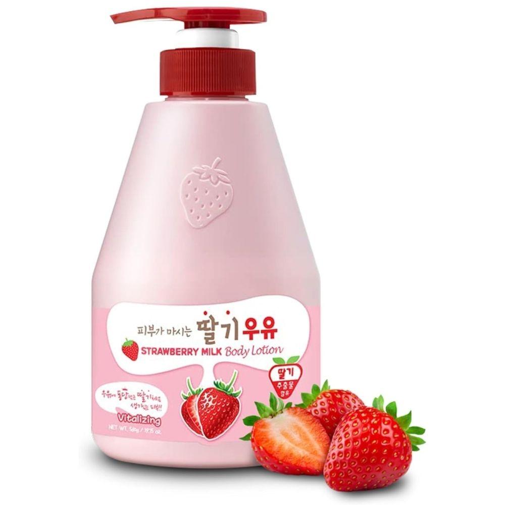 Kwailnara-Milk Body Lotion Strawberry