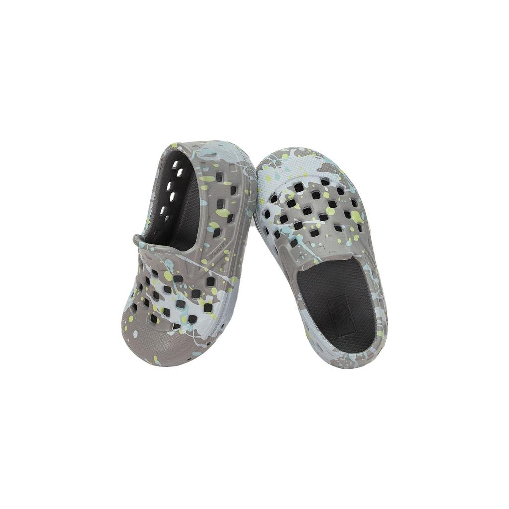 Vans Trek Slip-On Toddler Paint Splatter - Frost Grey Baby Sneakers VN0A4UVHLLL