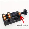 1pc Mini Bench Clamp Flat Jewelry Carving Tool Mini Flat Clamp Diy Multifunctional Tool Mini Vise Clamp Walnut Carving