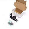 Barn Door Track Roller System Easy Installation Carbon Steel Base Door Guide AntiWobble Design Matte Black Finish