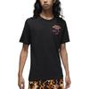 Jordan Breakfast Club T Shirts Men's Black Crew Neck Moderate Straight Fit DQ7385-010