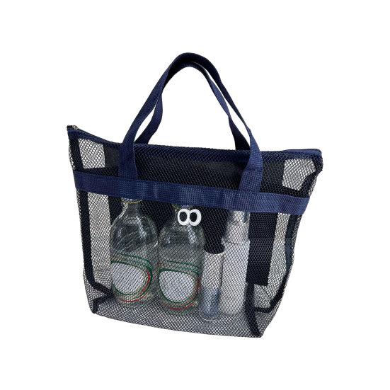 Summer Beach Tote Big Eyes Mesh Bag Sand-proof Waterproof Large Lightweight Travel Bag