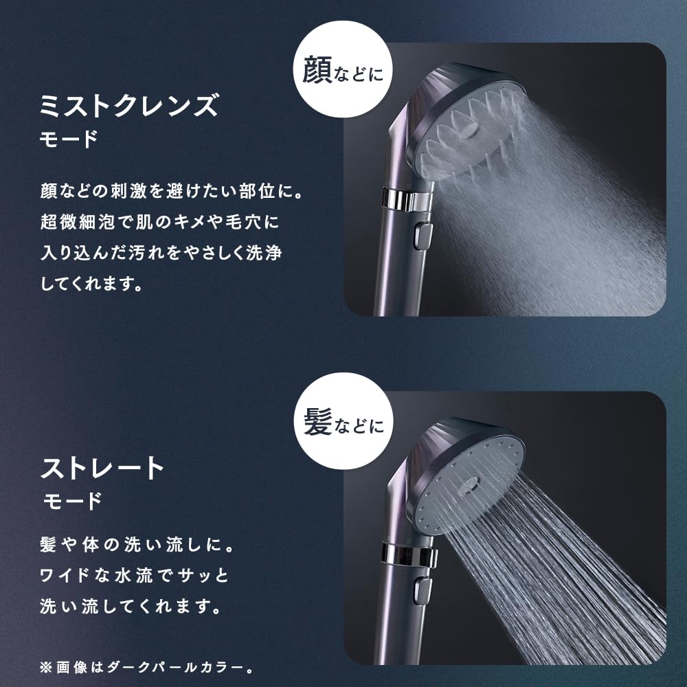IRIS OHYAMA Shower Head Premium Model with Bubble Technology Bubbles Smaller Than Pores 4 Modes Water Saving FBIA Member Gift Package Included