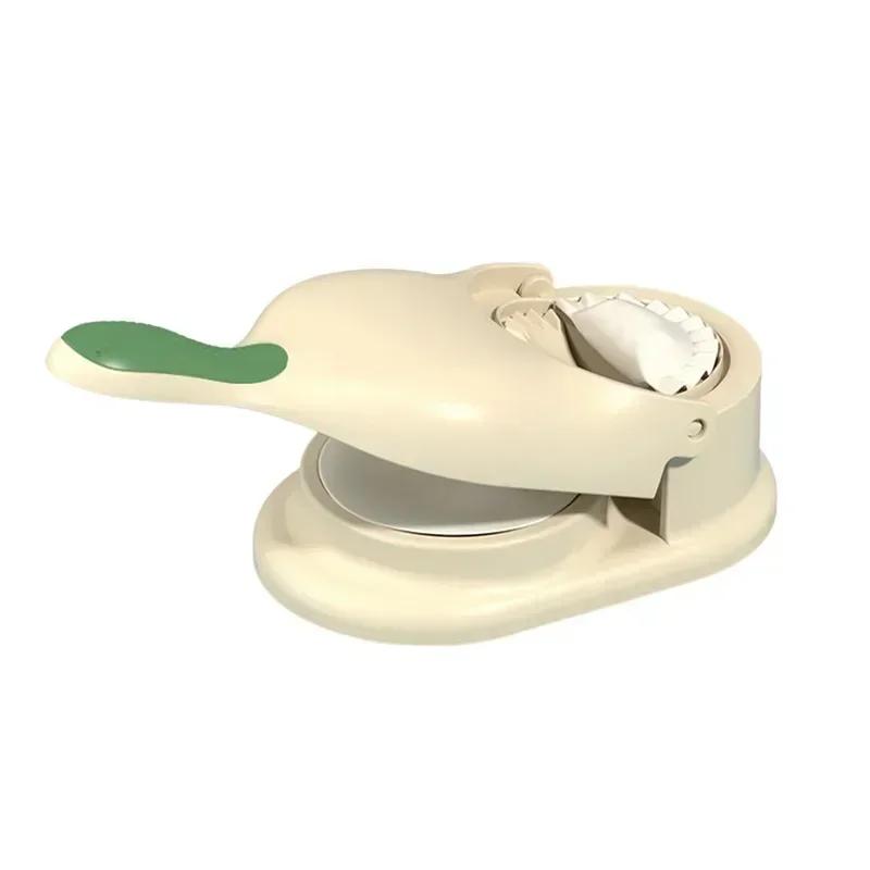 Dumpling 2 In1 Maker DIY Kit Wrapper Presser Dough Pressing Ideal for Home Cooking Dough Skin Molder Machine Kitchen Gadgets