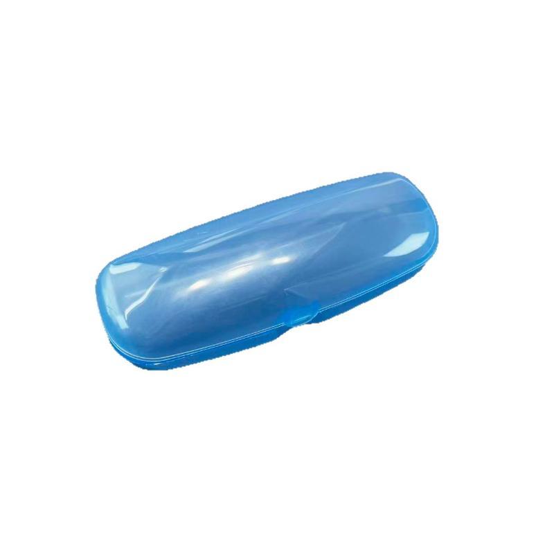 Plastic Glasses Protective Case Universal Size Portable Hard Eyeglasses Box Fit Most Sunglasses Reading Glasses for Commute Hiking