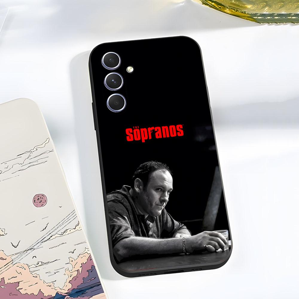 T-The S-Sopranos Phone Case For Samsung A56 A36 A26 A16 A15 A25 A35 A55 A14 A34 A24 A54 Black Soft Shell