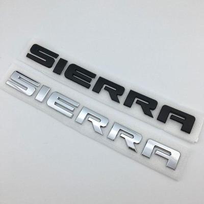 Autocollant Emblème Lettres Coffre Arrière de Voiture Logo SIERRA Insigne Autocollant Convient pour SIERRA