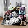 Sänger H-Harry-Styles bedruckte Decke Picknickdecken Flansch warme Decke Weiche und bequeme Decke Bettwäsche Geburtstagsgeschenk