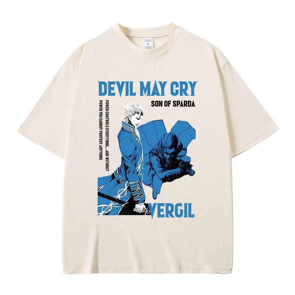 Game Enthusiast Vergil Tshirt Cool and Trendy Outfit Personalized Men Women Tshirt Fan Gift Highquality Daily Pure Cotton Top