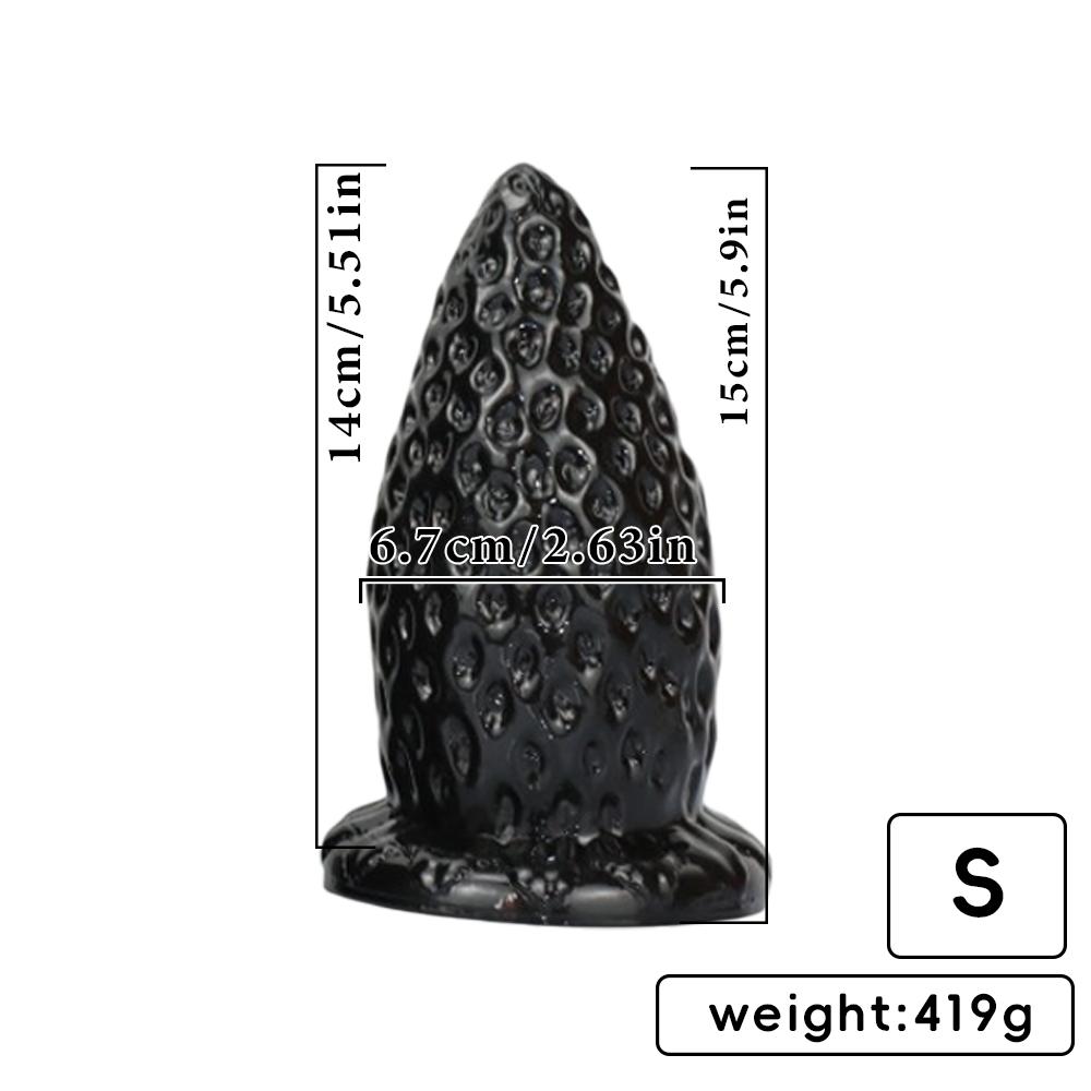 Strawberry Buttplugs Anal Beads Balls Cunt Plug Dilatador Anal Plug Sex Toys Small And Big Huge Anal Plug Toys For Women Men