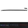 Carbon Fibre Style Rear Trunk Spoiler Lip LED Colorful Spoiler Wing Universal Car Modification