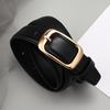 Korean Style Leather Belt Unisex Belt Simple Versatile Women Fashion Accessory
