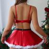 European & American Christmas Charm Lingerie Set