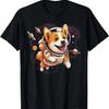Astronaut Dog Space Cute Dog Lover for Kids Men and Women T-Shirt